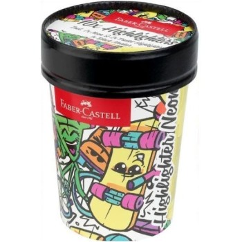 Faber-Castell Μαρκαδόροι Υπογράμμισης Neon Colours 5mm Σετ 10τμχ
