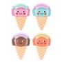 Moses Be happy sharpeners & erasers M26236