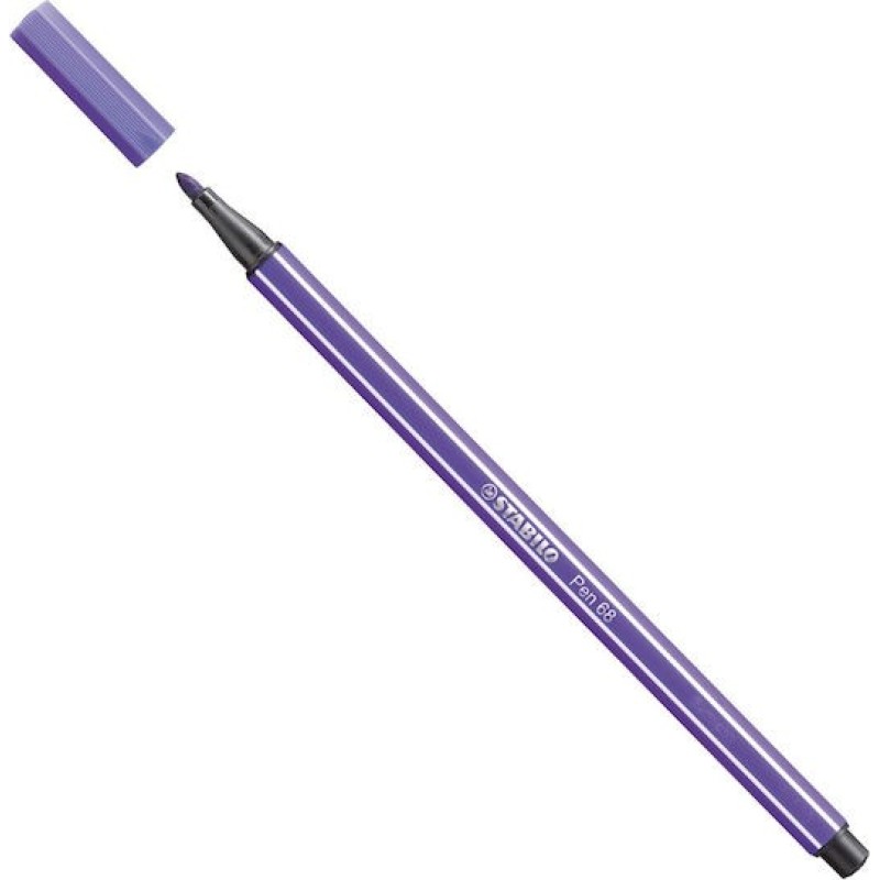 Stabilo 68 55 Μαρκαδόρος Υπογράμμισης Μωβ 1mm