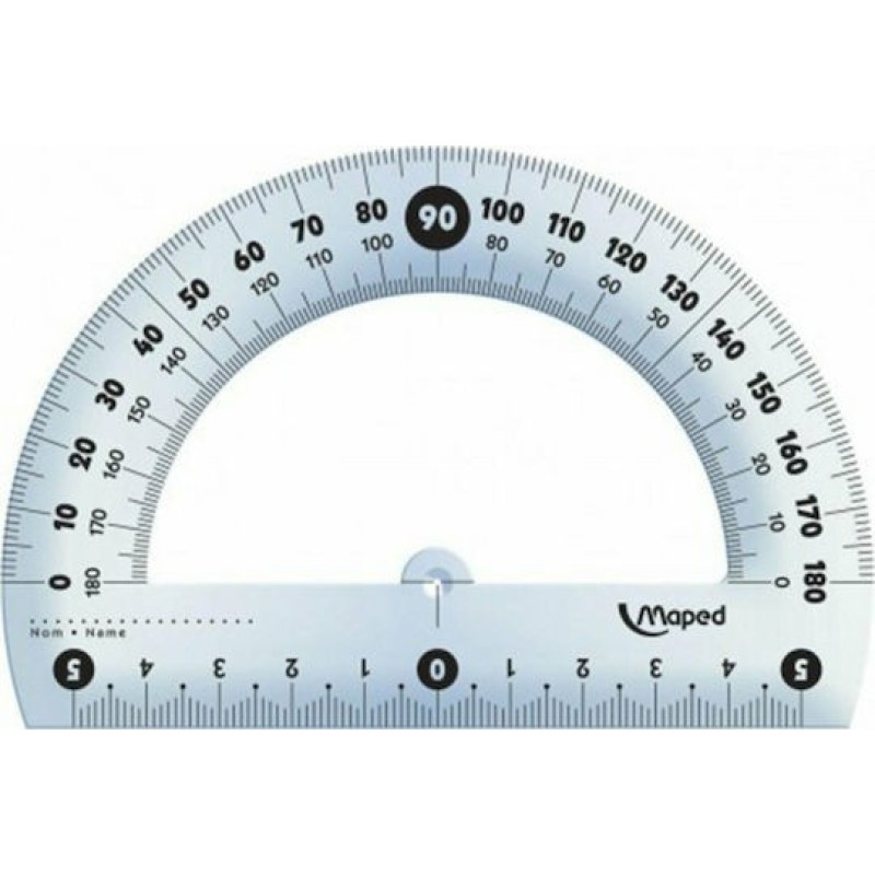 Maped Μοιρογνωμόνιο Cristal 146 180° - 12 Cm 146134