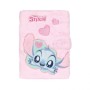 COLORINO DISNEY FLUFFY ΧΝΟΥΔΩΤΟ ΤΕΤΡΑΔΙΟ A5 STITCH ΡΟΖ 99527PTR