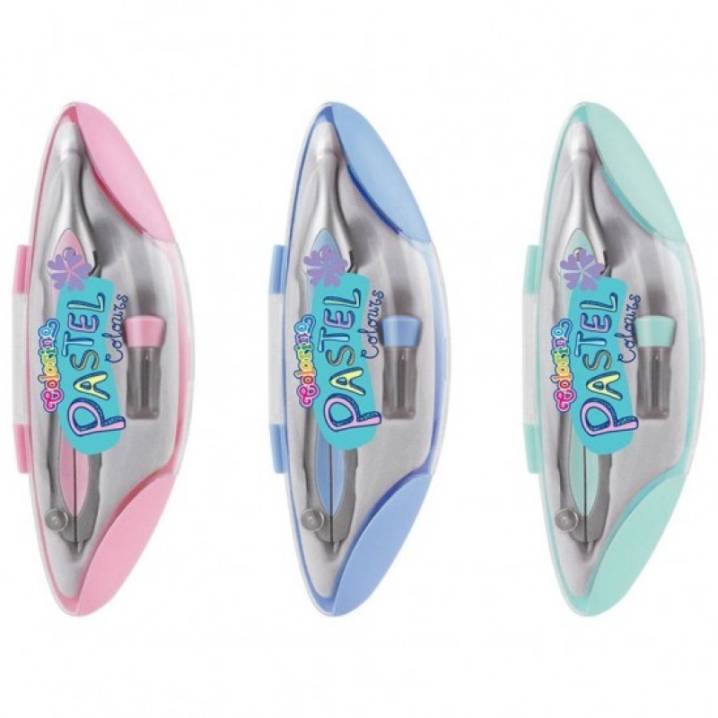COLORINO KIDS Παιδικός Διαβήτης με Μύτες Pastel 3 Χρωμάτων