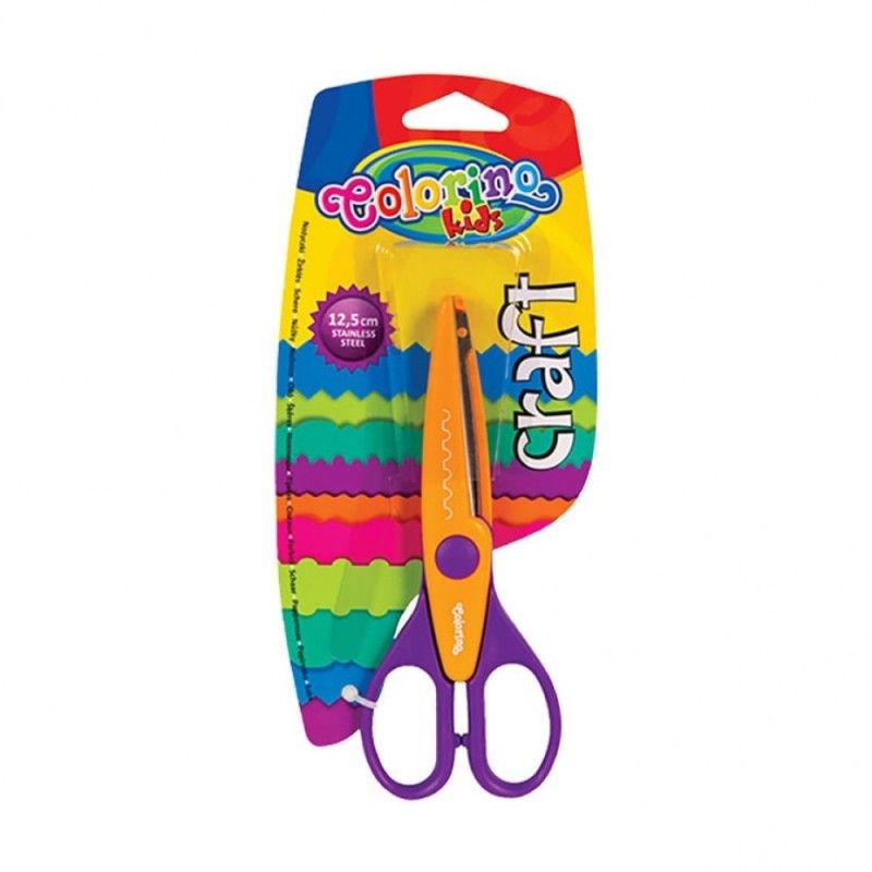 Colorino Kids Ψαλίδι Ζικ Ζακ 12,5cm