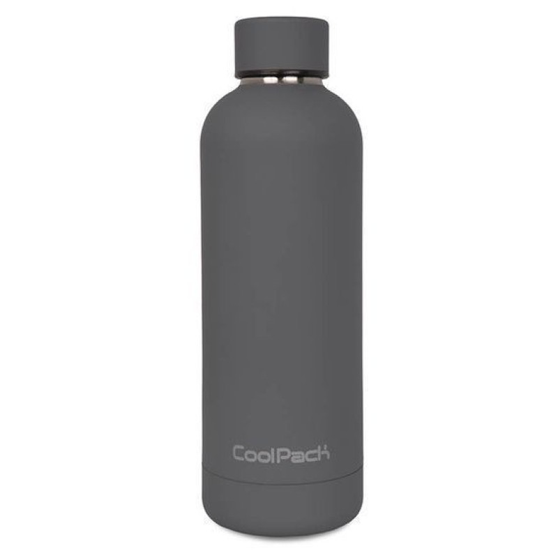Μπουκάλι - Θερμός από ανοξείδωτο ατσάλι 500ml. Coolpack (Dark Gray - Z23027)