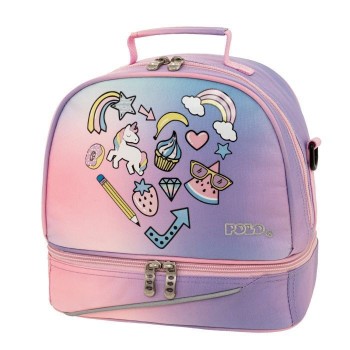 Polo Kids Fun Ii Σχολική Ισοθερμική Θήκη Φαγητού 6lt 26x15x24cm