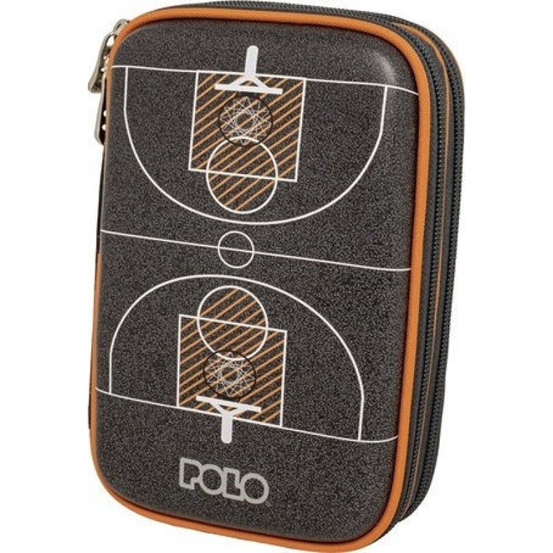 Polo Basketball Κασετίνα Γκρι