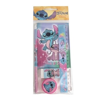 Σχολικο Σετ Μπλοκακι Gim Stitch 342-03755