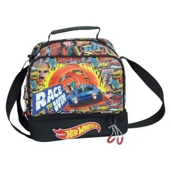 Gim Hot Wheels Σχολική Ισοθερμική Θήκη Φαγητού 4.5lt Hot Wheels 20x15x21cm