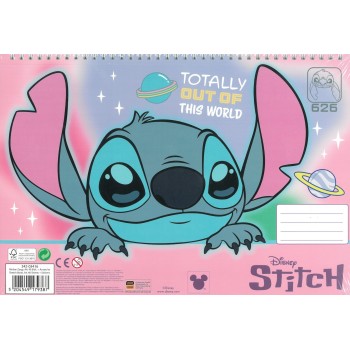 Gim Μπλοκ Ζωγραφικης 23χ33 40 Φυλλα Stickers Stitch