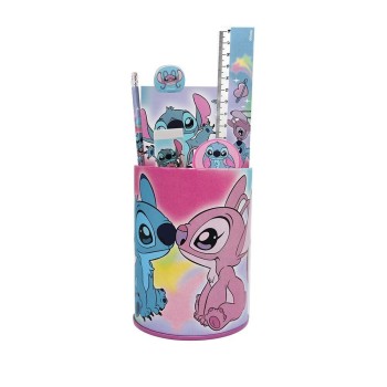 Σχολικό Σετ Γραφικής Ύλης Μολυβοθήκη Lilo & Stitch 342-03884 Gim