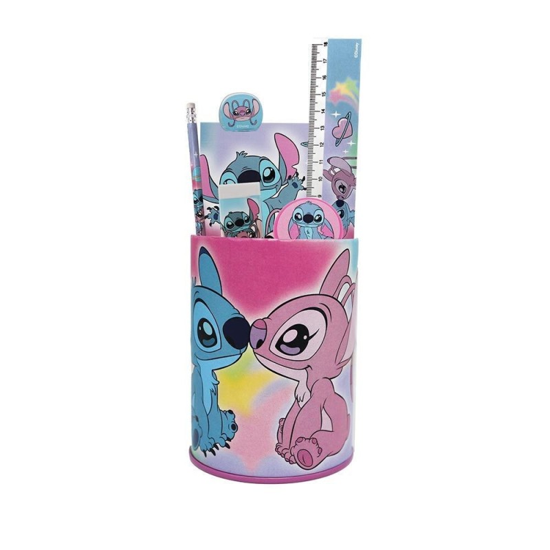 Σχολικό Σετ Γραφικής Ύλης Μολυβοθήκη Lilo & Stitch 342-03884 Gim