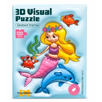 3-D Visual Puzzle- ΓΟΡΓΟΝΕΣ 120 ΤΕΜ