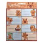 ΕΤΙΚΕΤΕΣ GIM 2 ΦΥΛΛΑ CAPYBARA-HAPPY LIFE 770-84046