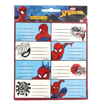 GIM ΣΧΟΛΙΚΕΣ ΕΤΙΚΕΤΕΣ SPIDERMAN 777-50346