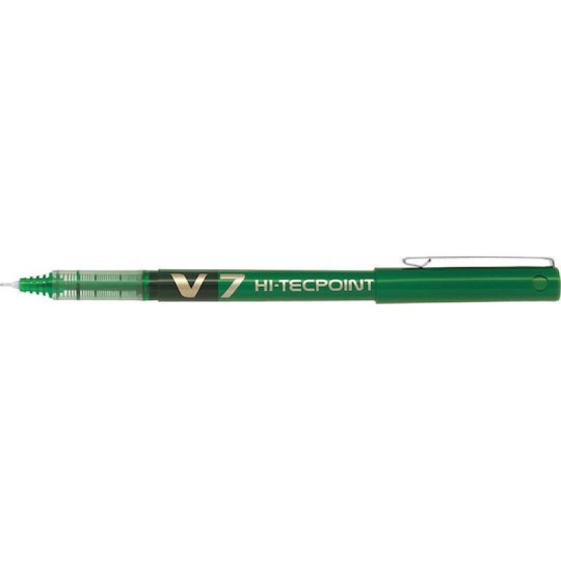 Pilot Μαρκαδόρος Hi-Tecpoint V7 0.7mm Green BX-V7-G