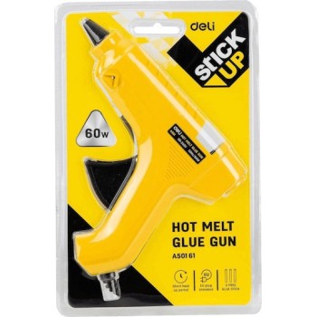 Deli Πιστόλι σιλικόνης ηλεκτρικό 20mm & 3 ανταλλακτικά Α50161