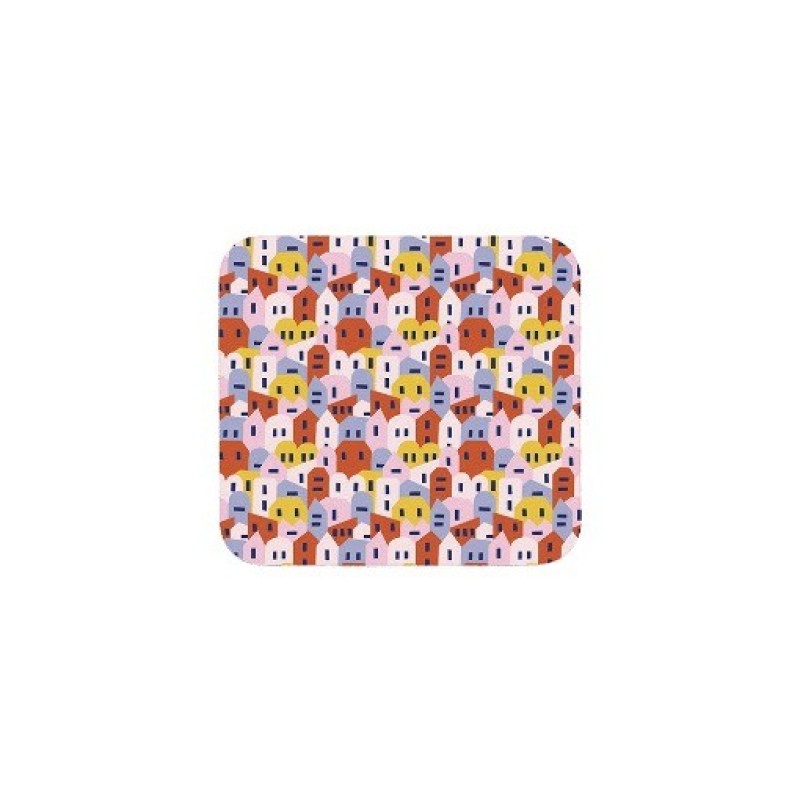 Mouse Pad Miquelrius 20x20cm Squared Village