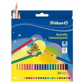 Pelikan Ξυλομπογιές Set 24 Τεμαχίων 72401 Pelikan Ξυλομπογιές Set 24 Τεμαχίων 72401