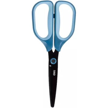 Deli Ψαλιδι Γραφειου 6 7/8 17.5cm Μαλακη Λαβη Μπλε