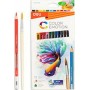 Deli 12 Ξυλομπογιές Ακουαρέλας με Δώρο Πινέλο Color Emotion C00700