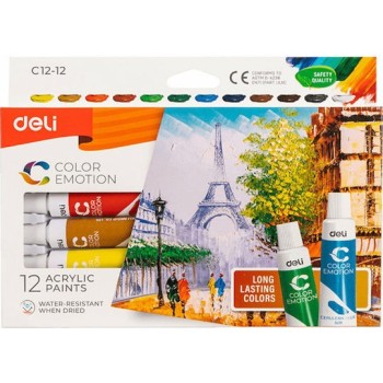 Deli Χρώμα Ακρυλικό 12ml Color Emotion EC12-12