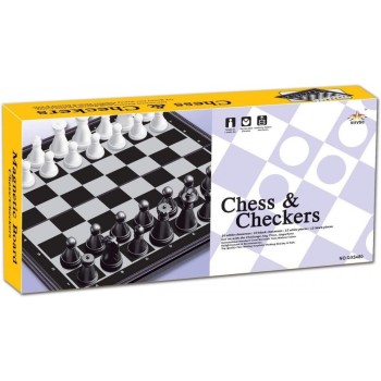 Group Operation Chess & Checkers Μαγνητικό Σκάκι με Πιόνια 32x32cm