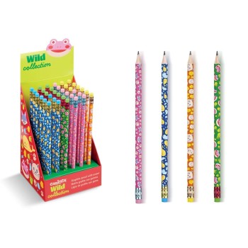 Μολύβι Γόμα Hb Carioca Wild Collection