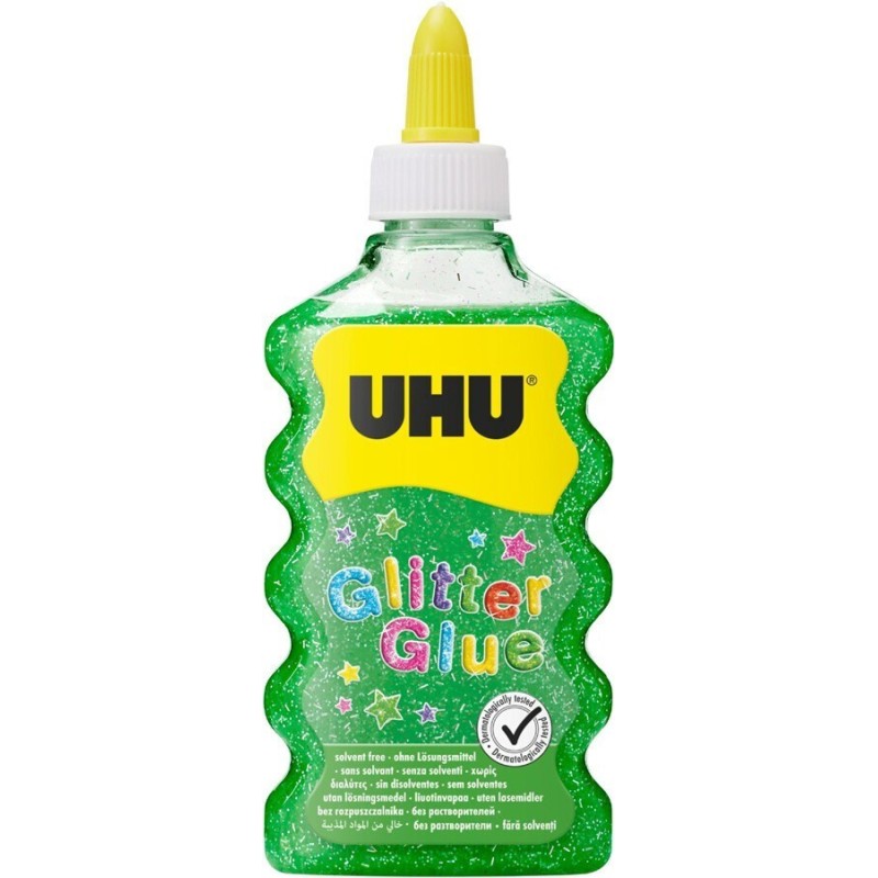 Κολλα Glitter Uhu 177ml Λαχανι 9000091