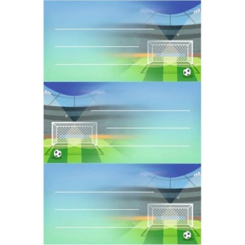 Herlitz Ετικέτες Τετραδίων Soccer  50034307