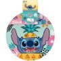 Μπλοκ Ζωγραφικής Στρογγυλό Φ36 Εκ 40 Φύλλα Lilo & Stitch Αυτοκόλλητα