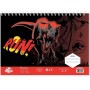 Μπλοκ Ζωγραφικής Diakakis 40φ Jurassic 23x33cm Αυτοκόλλητα Στενσιλ 000572018 Δύο Σχέδια