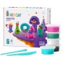 Hey Clay Monsters 15 Cans Παιδικός Πηλός Σετ Πολύχρωμος 275gr