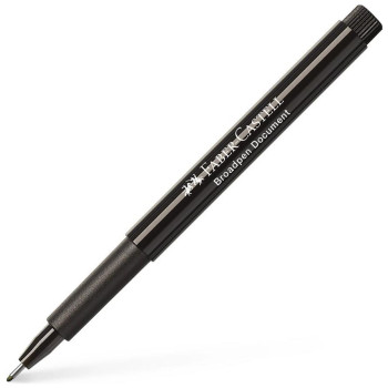 Faber Castell Μαρκαδοράκι Fineliner Broadpen 0.8mm 1554 Black Faber Castell Μαρκαδοράκι Fineliner Broadpen 0.8mm 1554 Black