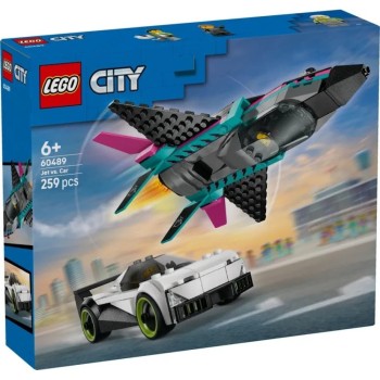 LEGO® City Jet vs. Car (60489)
