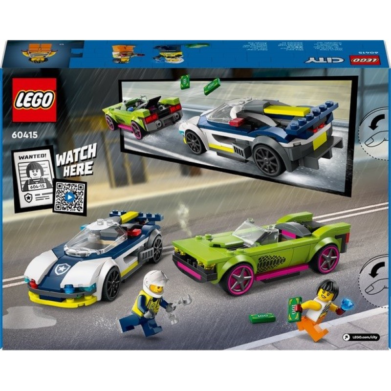 Ετών και πάνωLEGO® City Police Car & Muscle Car Chase (60415)