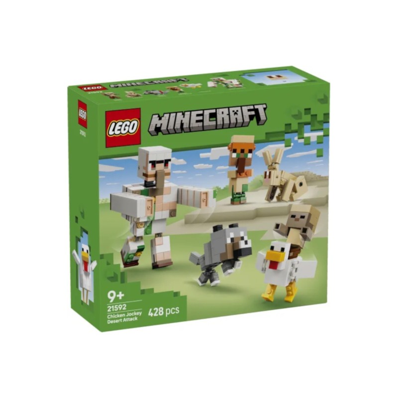 LEGO® Minecraft Chicken Jockey Desert Attack (21592)