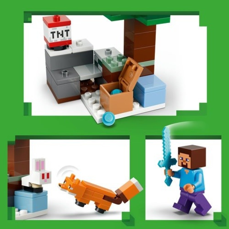 LEGO® Minecraft Steves Taiga Adventure (21583)