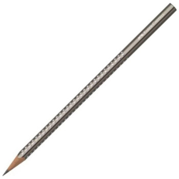 Faber Castell Μολύβι Sparkle Silver B 118338 Faber Castell Μολύβι Sparkle Silver B 118338