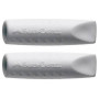 Faber Castell Σετ 2 Γομες Καπακι Σε Σακουλακι Γκρι