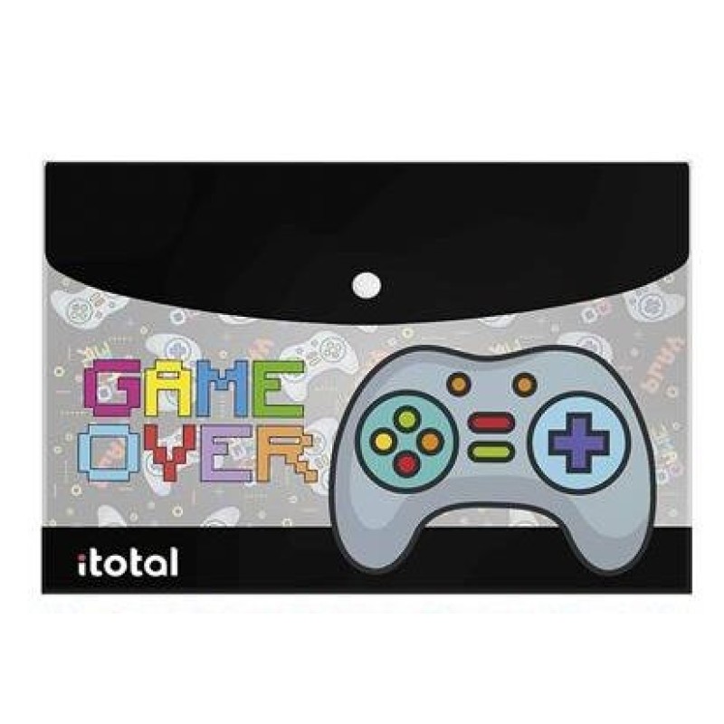Φάκελος Κουμπί A4 Με Σχέδια Gaming