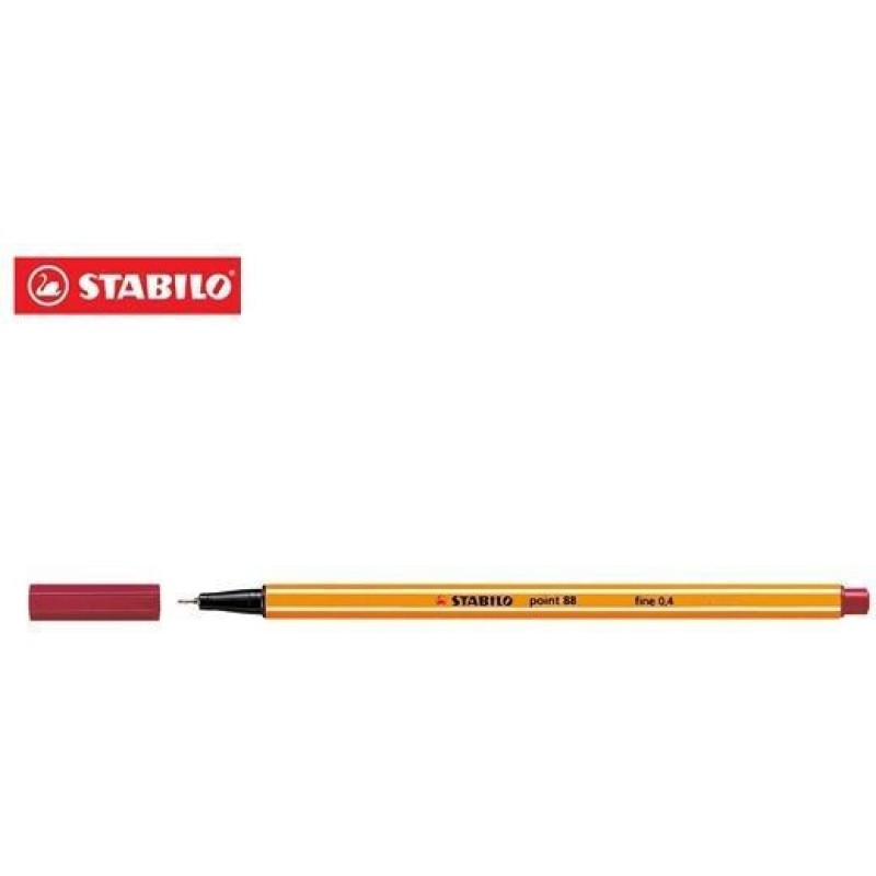 Μαρκαδόρος Stabilo 88/50 Deep Red