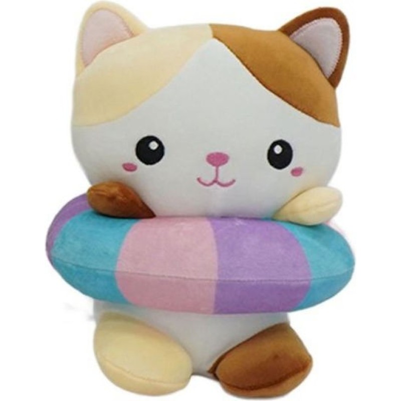 507807 Λουτρινη Γατουλα 21εκ Donut Squishcuties Luna Toys