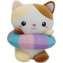 507807 Λουτρινη Γατουλα 21εκ Donut Squishcuties Luna Toys