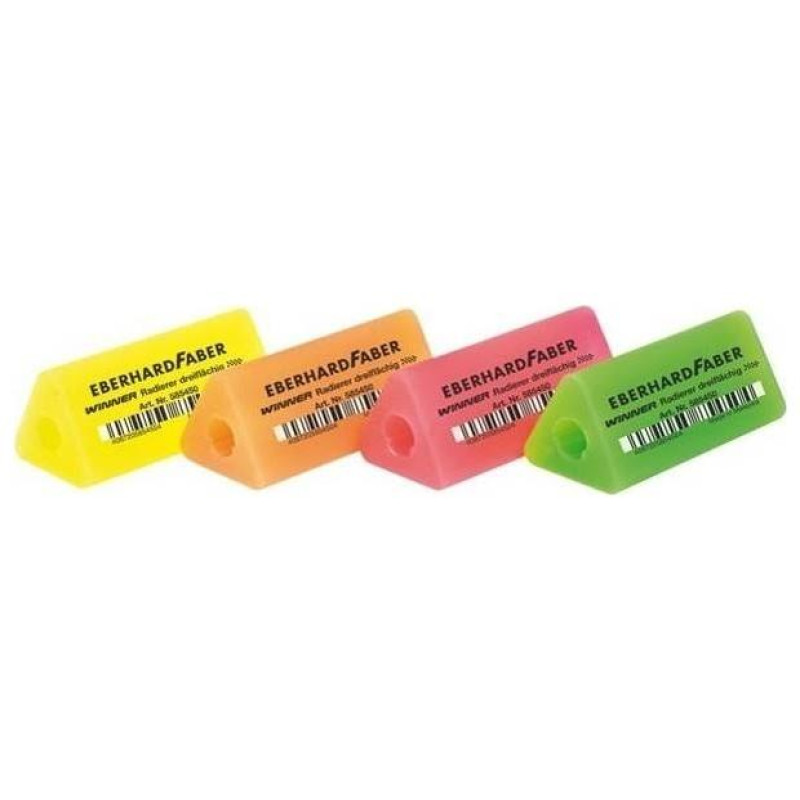 Eberhard Faber Γόμα Fancy Με Τρύπα Για Μολύβι 4 Colours 585450 Eberhard Faber Γόμα Fancy Με Τρύπα Για Μολύβι 4 Colours 585450