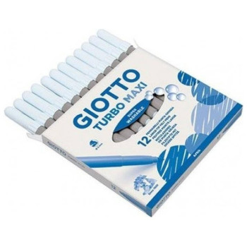 Giotto Μαρκαδόροι Turbo Maxi Χοντροί  12τεμ Γκρι Giotto Μαρκαδόροι Turbo Maxi Χοντροί  12τεμ Γκρι