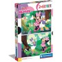  AS Company Clementoni Παιδικό Παζλ Maxi Supercolor Minnie 2x60 - 1200-24815
