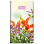 Θεοφύλακτος Orange Violet Flowers Εβδομαδιαία Ατζέντα 2027 Πορτοκαλί 8x15εκ.