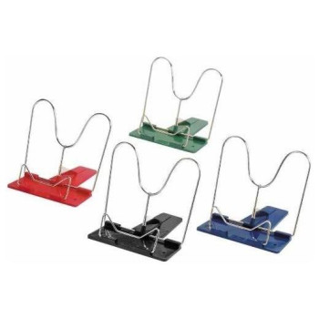 Herlitz Βιβλιοστάτης Μεταλλικός Με Πλαστική Βάση Διάφορα Χρώματα