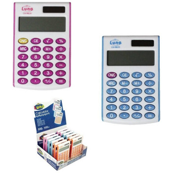 Luna Office Κομπιουτεράκι 8 digits Ch-982 3 Χρώματα Luna Office Κομπιουτεράκι 8 digits Ch-982 3 Χρώματα