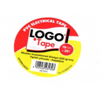 Logo Μονωτική Ταινία 19mmx20m Κίτρινη